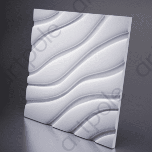3D Дизайнерская панель из гипса VELVET, 600*600мм, 0,36м2