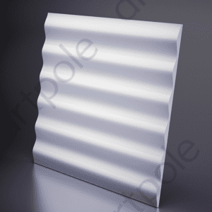 3D Дизайнерская панель из гипса HILLS 600*600мм, 0,36м2