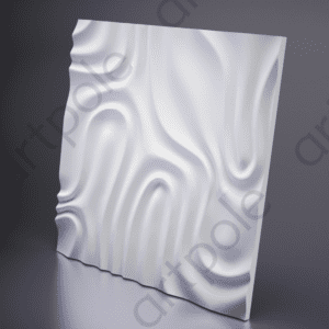 3D Дизайнерская панель из гипса Foggy -2, 650x650 мм, 0,4225 м2