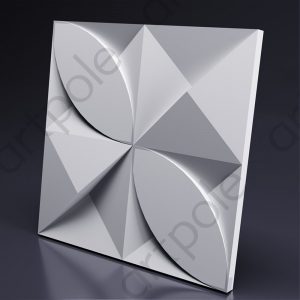 3D Дизайнерская панель из гипса MEMFIS 600х600мм, 0,36м2