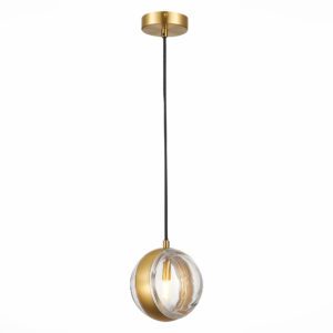 SL1156.303.01 Подвес ST-Luce Латунь/Прозрачный G9 1*5W BALA