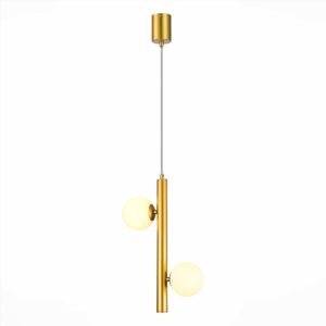 SL1185.203.02 Подвес ST-Luce Золотистый/Белый G9 2*5W ASOLO