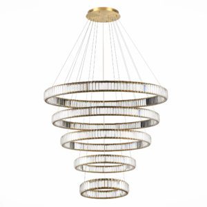 SL1622.313.05 Люстра подвесная ST-Luce Латунь/Прозрачный LED 1*285W 4000K TIVOLI