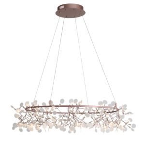 SL379.203.216 Люстра подвесная ST-Luce Медный/Белый LED 216*0