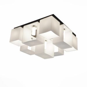 SL536.502.09 Люстра потолочная ST-Luce Черный/Белый G9 9*5W CONCRETO