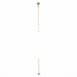 SL6004.315.01 Торшер ST-Luce Латунь/Белый LED 1*30W 3000K OLBIA