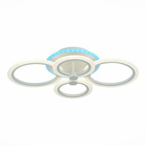 SLE500552-04RGB Светильник потолочный Белый/Белый LED 1*72W RGB 7W 3000-6000K CERINA