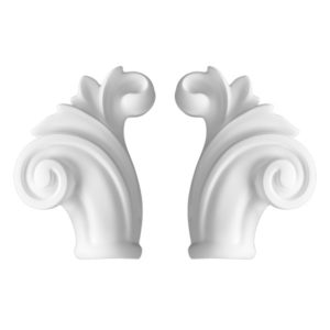 Окончания к молдингу RODECOR Барокко 05322BR (95*70*17)