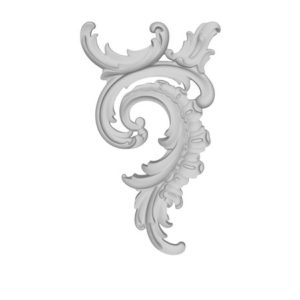 Угловой элемент RODECOR Рококо 0305RRC (250*135*17) правый