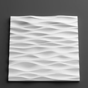 3d панель гипсовая PAN009 Волна