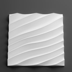 3d панель гипсовая PAN016 Волна