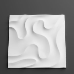 3d панель гипсовая PAN023-1