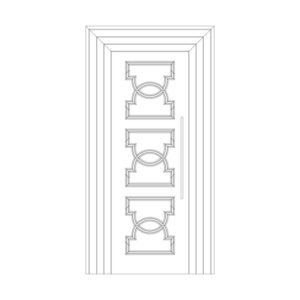 Оформление дверей RODECOR Эрте 76441AR