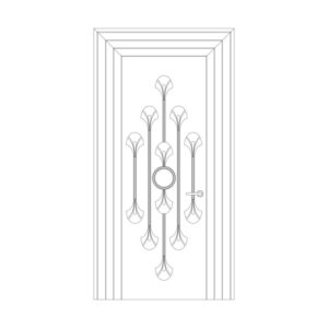 Оформление дверей RODECOR Лалик 76431AR