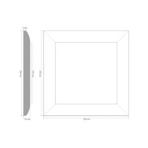 Стеновая панель, арт. UW 010 (200 х 200 х 16мм.)