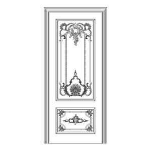 Оформление дверей RODECOR 76003RC