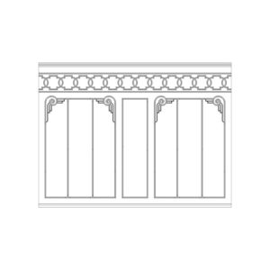 Стена RODECOR Эрте Ф3 77443AR