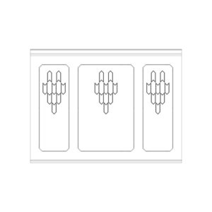 Стена RODECOR Набоков Ф2 77412AR