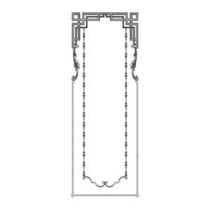 Узел RODECOR Шинуазри 66527CN (2330*860)