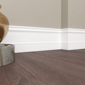 Плинтус Ultrawood арт. Base 0002 W (Массив)