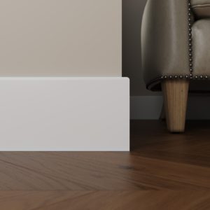 Плинтус Ultrawood арт. Base 1010 W (Массив) (2000 x 100 x 10 мм.)