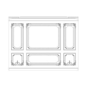 Стена RODECOR Лемус Ф3 77113RC