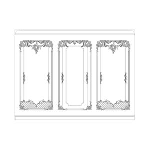 Стена RODECOR Вильчковский Ф3 77203RC