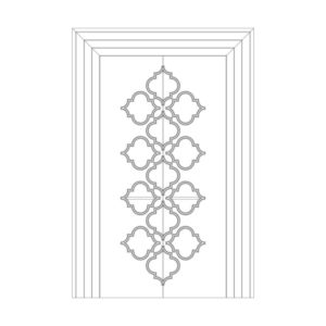 Оформление дверей RODECOR Рамбова 76422AR