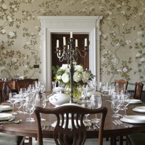 Английские обои De Gournay, коллекция Chinoiserie, артикул Askew/C-018