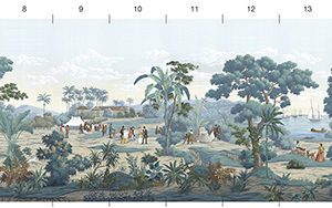 Панель Paul Montgomery Studio, коллекция Melange Series, артикул Palmera Sepia