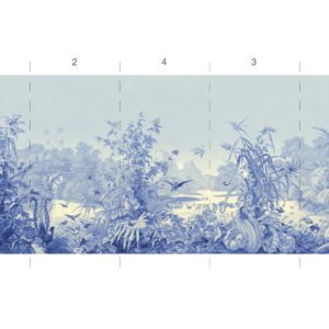 Американские обои Paul Montgomery Studio, коллекция Murals For Unique Walls, артикул Palace Garden Orange/Orange