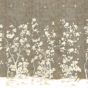 Американские обои Paul Montgomery Studio, коллекция Fine Painted Wallpapers, артикул Crane Grove