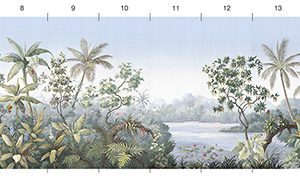 Панель Paul Montgomery Studio, коллекция Melange Series, артикул Temples & Follies Sepia