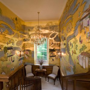 Английские обои De Gournay, коллекция Chinoiserie, артикул Coutts/C-019