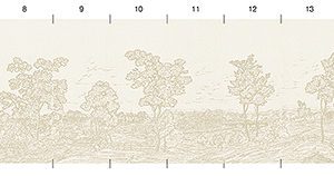 Панель Paul Montgomery Studio, коллекция Melange Series, артикул Bibiena Sepia