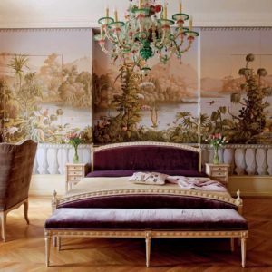 Английские обои De Gournay, коллекция Papiers Peints Panoramiques, артикул Le Bresil/E-19