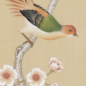 Американские обои Paul Montgomery Studio, коллекция Endur Collection (Mural Sources), артикул E-FL-019-AC-SS/Silver