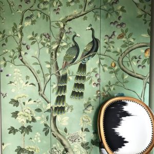Английские обои De Gournay, коллекция Chinoiserie, артикул St Laurent/C-084