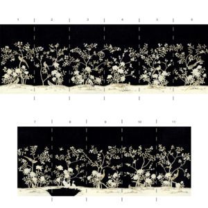 Американские обои Paul Montgomery Studio, коллекция Fine Painted Wallpapers, артикул Birds in the Shade