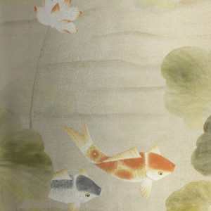 Американские обои Paul Montgomery Studio, коллекция Endur Collection (Mural Sources), артикул E-FL-065-GR1-SR/Sepia