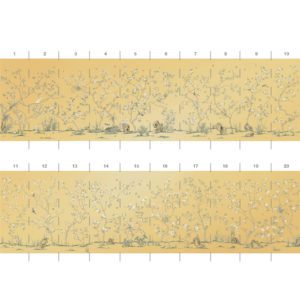 Американские обои Paul Montgomery Studio, коллекция Endur Collection (Mural Sources), артикул E-CH-111-BG1-TN/Antiqued