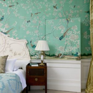 Английские обои De Gournay, коллекция Chinoiserie, артикул Earlham/C-040
