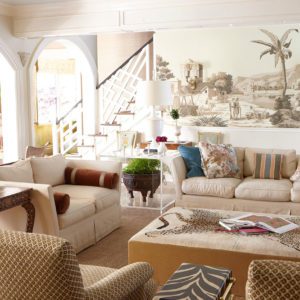 Английские обои De Gournay, коллекция Papiers Peints Panoramiques, артикул Early Views of India/E-02