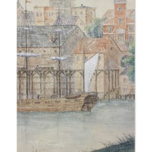 Американские обои Paul Montgomery Studio, коллекция Fine Painted Wallpapers, артикул Summer Arbour