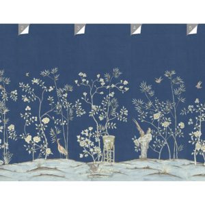 Американские обои Paul Montgomery Studio, коллекция Murals For Unique Walls, артикул Chai Wan/Claret