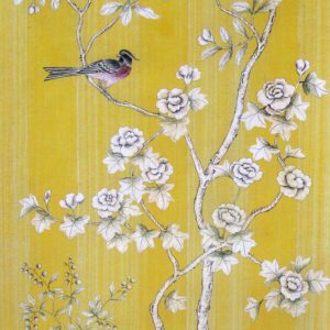 Американские обои Paul Montgomery Studio, коллекция Fine Painted Wallpapers, артикул Kew Garden