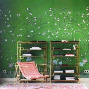 Панно Misha, коллекция China Classic, артикул P110A/Green Emerald