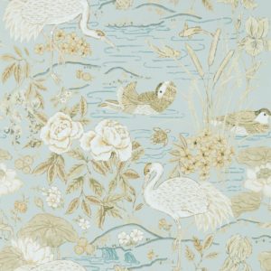 Английские обои Sanderson, коллекция Water Garden, артикул 217125