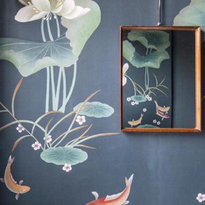 Панно Misha, коллекция China Classic, артикул Pond/Blu Petrolio