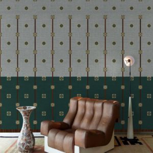 Панно Wall & Deco, коллекция Contemporary Wallpaper 2022, артикул WDAL2201